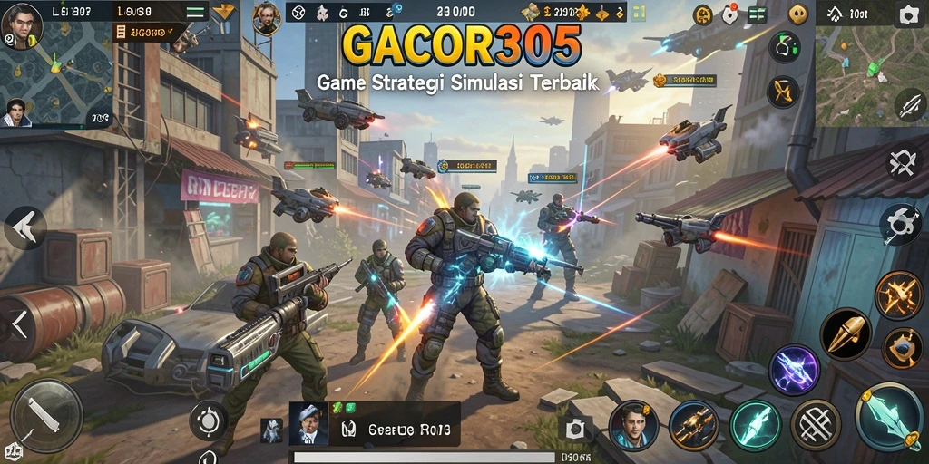 Tampilan menarik dari gameplay GACOR305 dengan aksi SLG yang intens.