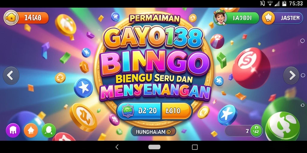Tampilan gameplay menarik dari GAYO138 Bingo.