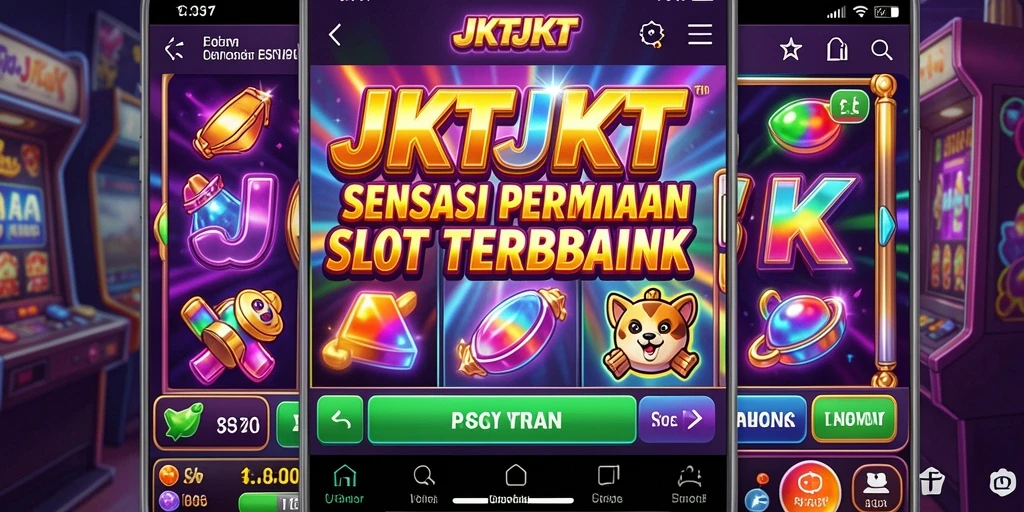 Tampilan gameplay seru di aplikasi JKTJKT yang menghibur.