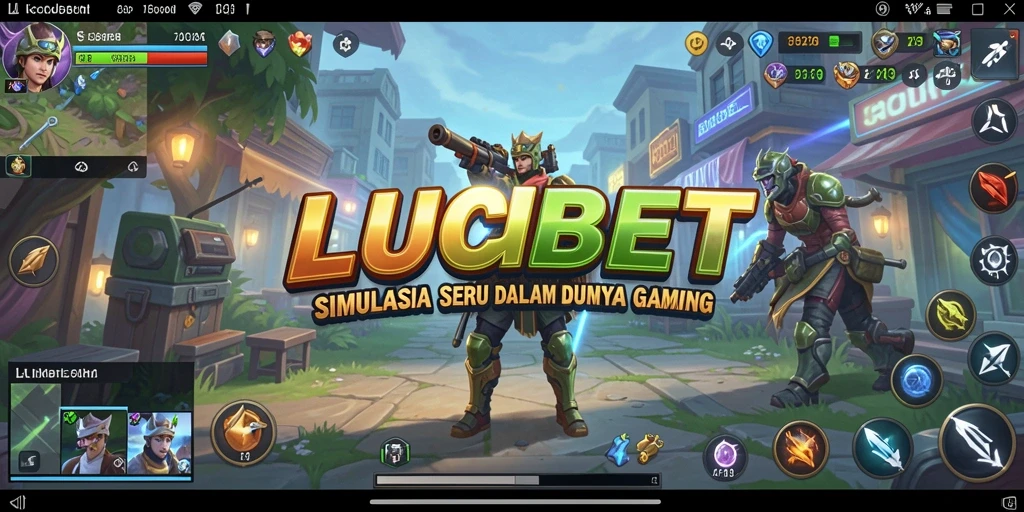 Screenshot utama <strong>LUCUBET</strong> menunjukkan gameplay yang menarik dan dinamis.