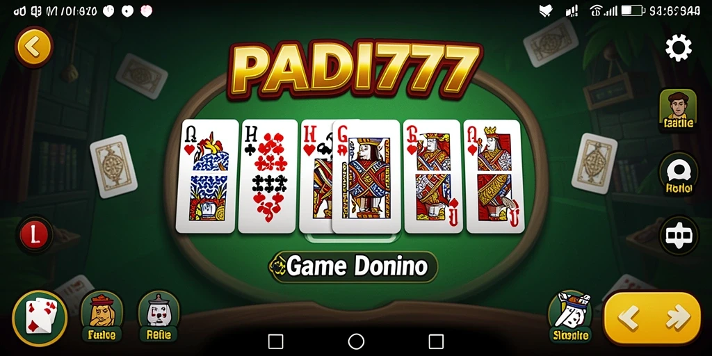 Tampilan terbaik dari gameplay Domino di PADI777.