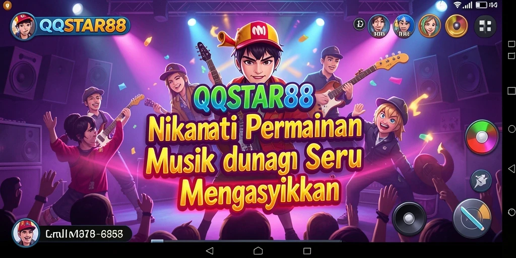 Tampilan gameplay yang interaktif dan menarik di QQSTAR88.
