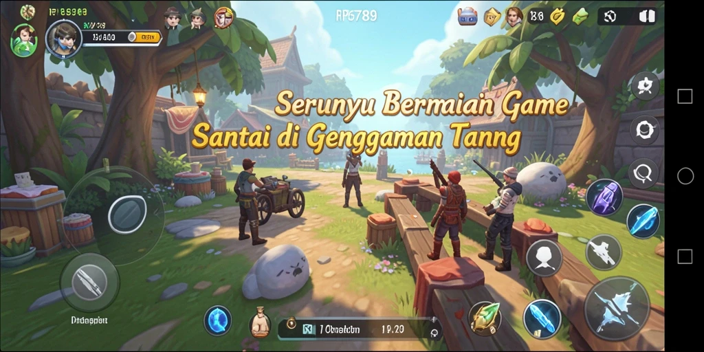 Tampilan gameplay RP6789 yang penuh warna dan menyenangkan.