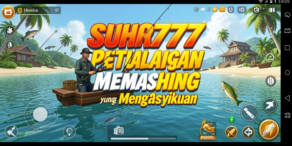 Screenshot gameplay SUHU777 yang menampilkan pengalaman memancing yang seru.