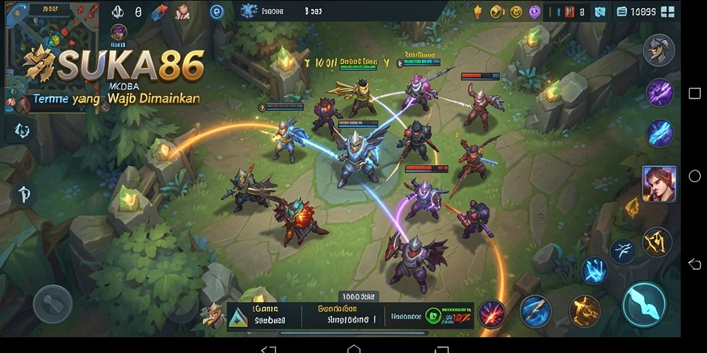 Tampilan menarik dari gameplay <strong>SUKA86</strong> yang memacu adrenalin.