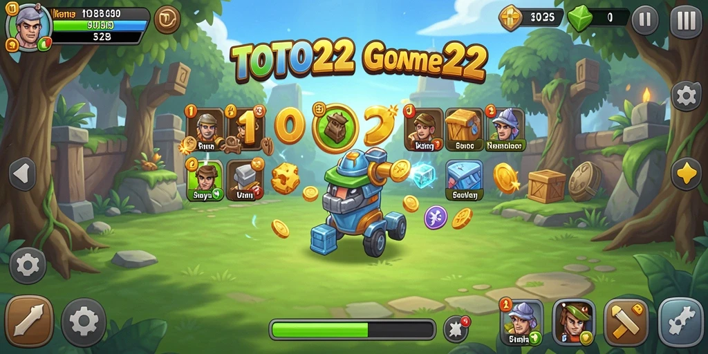 Tampilan gameplay TOTO22 menampilkan karakter yang sedang beraksi dalam mode Idle.