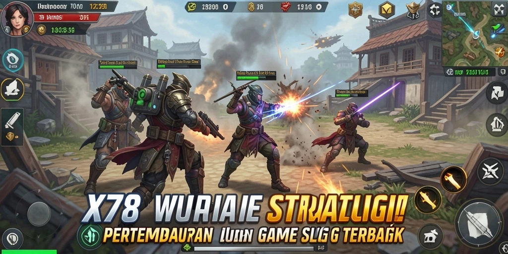 Tampilan gameplay seru dan strategis dari X78