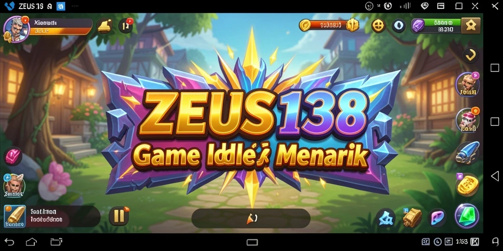 Tangkapan layar gameplay menarik dari ZEUS138 dengan elemen Idle.